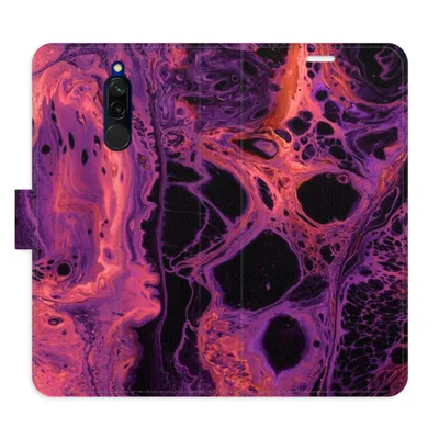 Obrázek produktu pro Flipové pouzdro iSaprio - Abstract Dark 02 pro Xiaomi Redmi 8