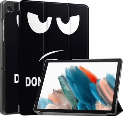 Produktbild von Samsung Galaxy Tab A9 Plus Hülle - Tri-Fold Ständer Klapphülle mit Schlaf/Wach-Funktion - Don't Touch
