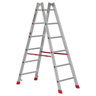 Produktbild von Euroline Premium 305 Sprossenstehleiter 2x6 Sprossen