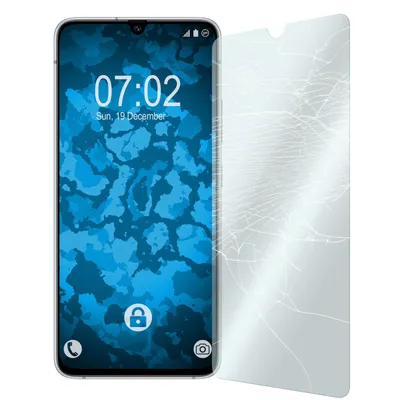 Produktbild von 3er-Pack PhoneNatic Glas-Folie klar  kompatibel mit Samsung Galaxy A90 - Panzerglas für Galaxy A90