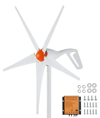 Image de Éolienne - Turbine éolienne - Éolienne - Générateur d'énergie éolienne - Puissance de 500W