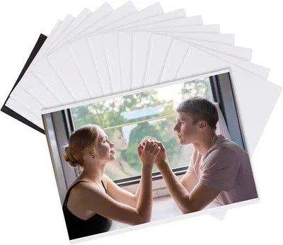 Produktbild von Unyqoos® 14er-Set magnetische Fotohalter 10 x 15 cm – transparente PVC-Hüllen mit starkem Halt für Kühlschrank, Whiteboard & andere Metallflächen