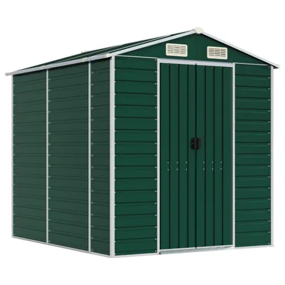 Immagine prodotto di Casetta da giardino verde 191x215x198 cm in acciaio zincato
