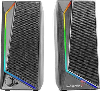 Image de Haut-parleurs pour ordinateur portable Mars Gaming MS72 noir 15 W 4 W
