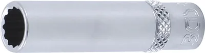 Produktbild von Steckschlüssel-Einsatz Zwölfkant, tief | Antrieb Innenvierkant 6,3 mm (1/4") | SW 8 mm