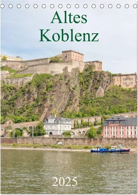 Produktbild von Altes Koblenz (Tischkalender 2025 DIN A5 hoch), CALVENDO Monatskalender