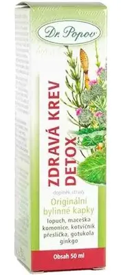 Imagen del producto de Gotas herbales - Desintoxicación saludable de la sangre - 50 ml