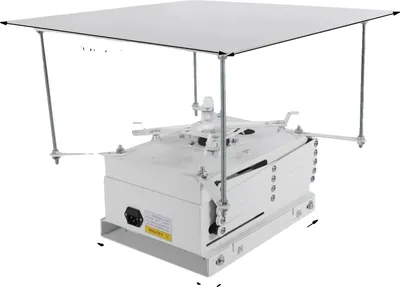 Produktbild von Elektrischer Lift-Projektorhalter, Deckenmontage, 10 kg Tragfähigkeit, Fernbedienung, WEISS