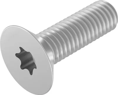 Produktbild von SECCARO Senkschraube M5 x 18 mm, Edelstahl V2A VA A2, ISO 14581, Innensechsrund (TX), Vollgewinde, 20 Stück