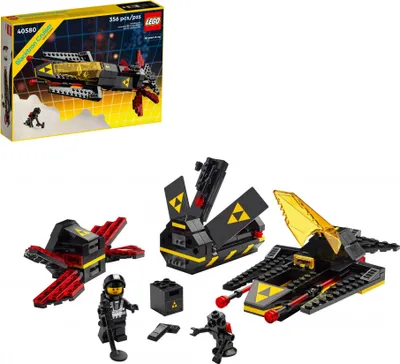 Produktbild von LEGO® Icons 40580 Blacktron-Raumschiff