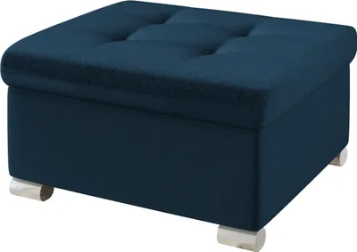 Produktbild von MIRJAN24 Polsterhocker Niko Klein, Stilvoll Sitzhocker vom Hersteller, Moderne Hocker (Farbe: Kronos 09)