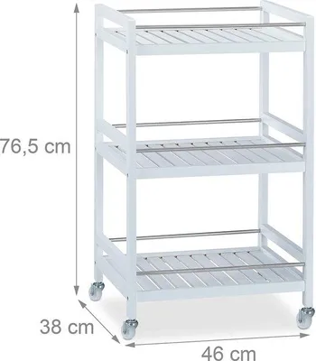Obrázek produktu pro Servírovací vozík – kuchyňský vozík – kuchyňský vozík