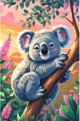 Zdjęcie produktu dla Puzzle Treflings: Koala 54 elementy