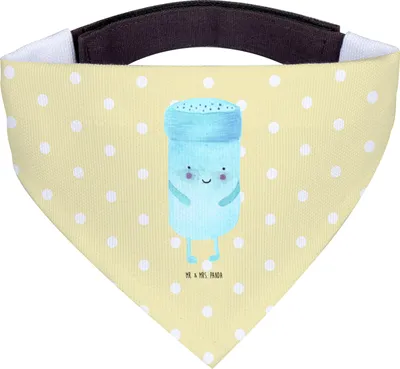 Produktbild von Mr. & Mrs. Panda Hunde Bandana Beste Freunde Salz - Gelb Pastell - Geschenk, Fehlende Keywords, Halstuch Für, Dreieckstuch, Hund, Hals Tuch, Hundehalstuch