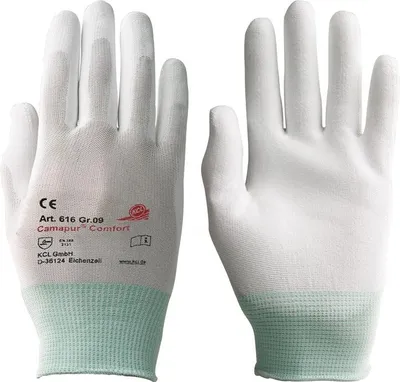 Produktbild von Handschuhe Camapur Comfort 616 Gre 11 wei EN 388 PSA-Kategorie II