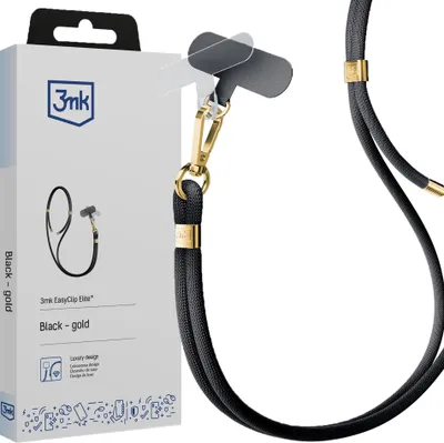 Produktbild von 3MK Schnur für 3MK Easy Clip Elite Gold Schwarz