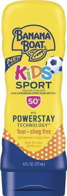 Produktbild von Banana Boat | Opalovací balzám SPF 50 - 177 ml - Sport Kids - Voděodolný a lehký
