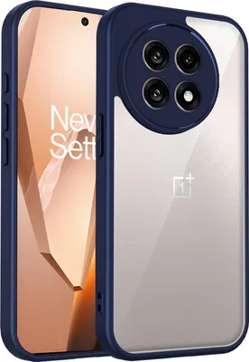 Obrázek produktu pro Pouzdro pro OnePlus 11 průhledný zadní kryt s TPU rámečkem, odolné proti nárazům Modrý