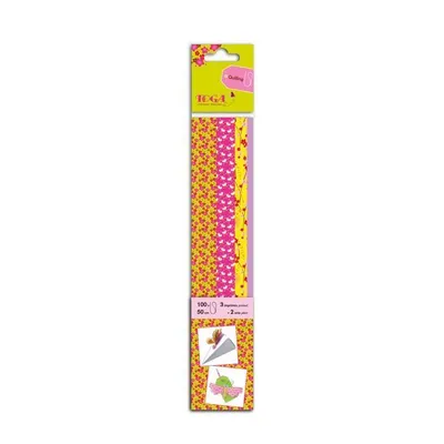 Produktbild von 100 Quilling Streifen 50cm Japanischer Garten