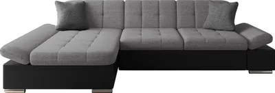 Produktbild von MIRJAN24 Ecksofa Malwi mit Regulierbare Armlehnen Eckcouch mit Schlaffunktion und Bettkasten, L-Form Sofa vom Hersteller (Soft 011 + Lux 05 + Lux 06, Ecksofa: Links)