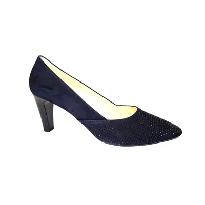 Produktbild von GABOR Damen Pumps aus Leder, navyblau 39