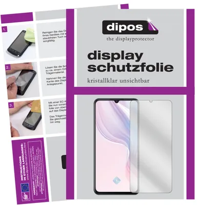 Produktbild von 6x Schutzfolie für Vivo Y9s klar Displayschutzfolie Folie Display Schutz dipos