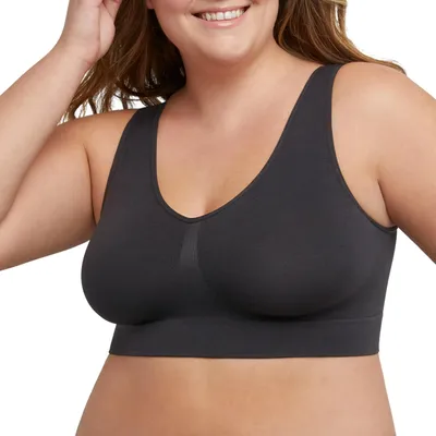 Zdjęcie produktu dla Bralet bez fiszbin, zapewniający lekki komfort i wsparcie, marki Just My Size, przeznaczony dla kobiet