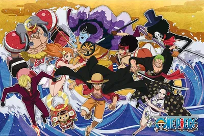 Produktbild von One Piece - Poster - The Crew in Wano Country