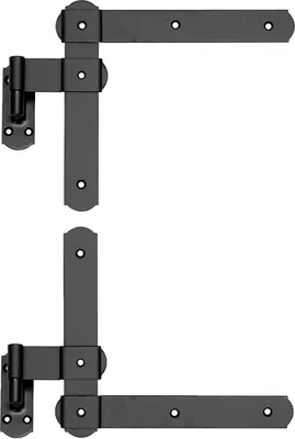 Produktbild von 2 Winkelband Fensterladen Fensterband 250 x225 Dorn 10 Winkelscharniere Pulverb.