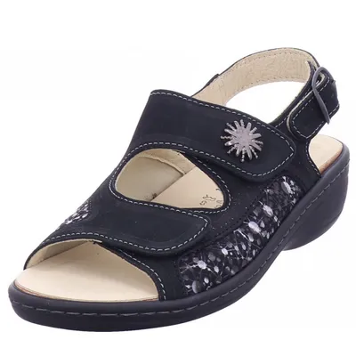 Produktbild von Belvida Damen Sandalette in Schwarz, Größe 43