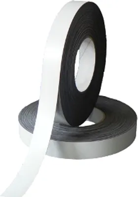 Produktbild von rillprint Magnetband 25 mm x 5 m weiß