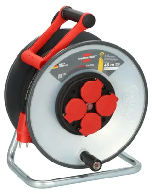 Image de Brennenstuhl Professional SteelCore Dévidoir de câble SC 4100 IP44 40m H07RN-F3G1,5