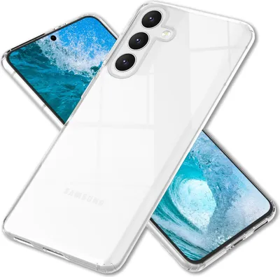 Obrázek produktu pro NALIA Odolný průhledný kryt pro Samsung Galaxy S24, průhledný ochranný kryt s tvrdou zadní stranou a silikonovým okrajem