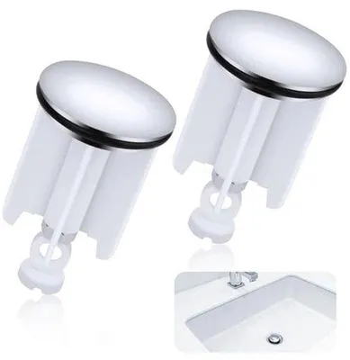 Produktbild von Wastafelstop 40 mm - Höhenverstellbare Abflussstopfen für Badewanne, Waschbecken und Küchenspüle