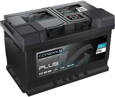 Produktbild von COREXX Starterbatterie "Plus" Für konven "Plus P72"