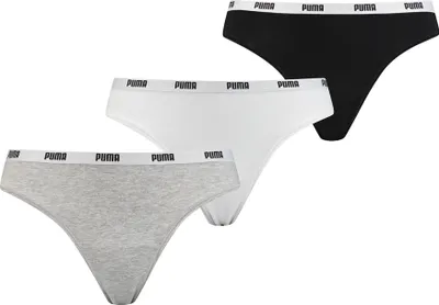 Produktbild von PUMA STRING 3P PACK - white / grey / black (015) - L