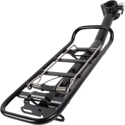Produktbild von AtranVelo Sattelstütz-Gepäckträger Tour schwarz Alu inklusive AVS System