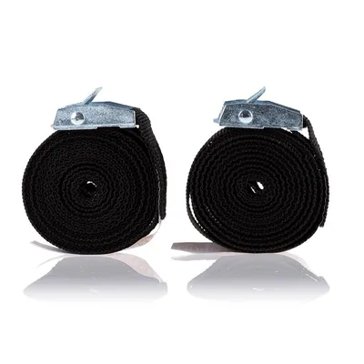 Zdjęcie produktu dla alca® Pas mocujący 2 x 2,5 m 250 daN czarny regulowany z klamrą Pasy mocujące Pasy mocujące Pasy bagażowe z certyfikatem DIN EN 12195-2