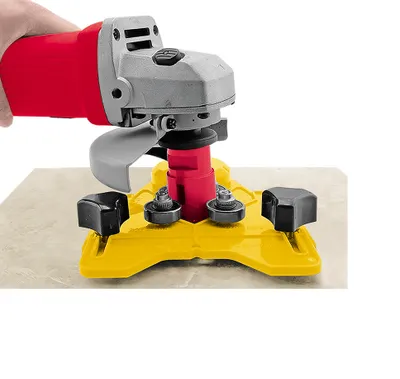 Obrázek produktu pro Pomůcka pro vrtání, šablona pro vrtání do obkladů Ø 4–84 mm s přísavkou