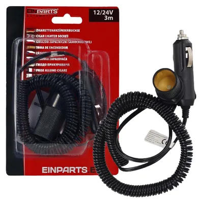 Zdjęcie produktu dla Epacc225 Przedłużacz Gniazda Zapalniczki 12/24V 10A
