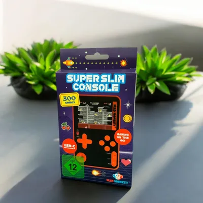 Produktbild von Arcade Spielzeug Mini-Konsole mit 300 Spielen