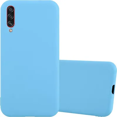 Image de Cadorabo Housse pour Samsung Galaxy A70 / A70s Housse de protection en bleu Housse pour portable TPU Silicone Etui Case Cover