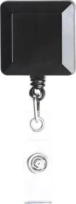 Produktbild von INF Drehbarer Ausweisclip mit einziehbarem Jojo, Alligator Clip, 5er Pack