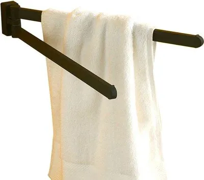 Immagine prodotto di Portasciugamani in metallo, bianco, per il bagno