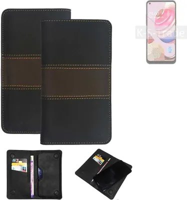 Produktbild von K-S-Trade Hülle Handyhülle kompatibel mit LG Electronics K51S Schutzhülle Walletcase Bookstyle Tasche Schutz Case Handytasche Wallet Cover