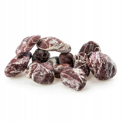 Image de Pierres décoratives pour aquarium, 10 kg, 5-15 cm, rouges