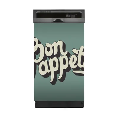 Produktbild von Magnete Dekorative 45x70 cm Küche Magnetmatte Spülmaschine - Bon appetit Inschrift