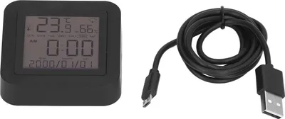Image de Télécommande infrarouge avec capteur de température et d'humidité Square Intelligent WIFI 2.4G Wireless IR Controller for Tuya