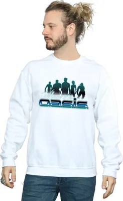 Produktbild von Ready Player One - "Welcome To The Oasis" Sweatshirt für Herren BI43787 (3XL) (Schwarz)