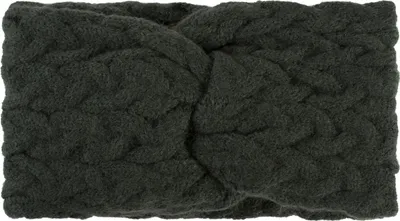Produktbild von styleBREAKER Damen Strick Stirnband mit Zopfmuster und Twist Knoten, warmes Winter Haarband, Headband, gestrickt 04026044